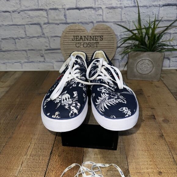 Ralph Lauren Mens Faxon low Oval Mesh Trainers - Picture 6 of 12